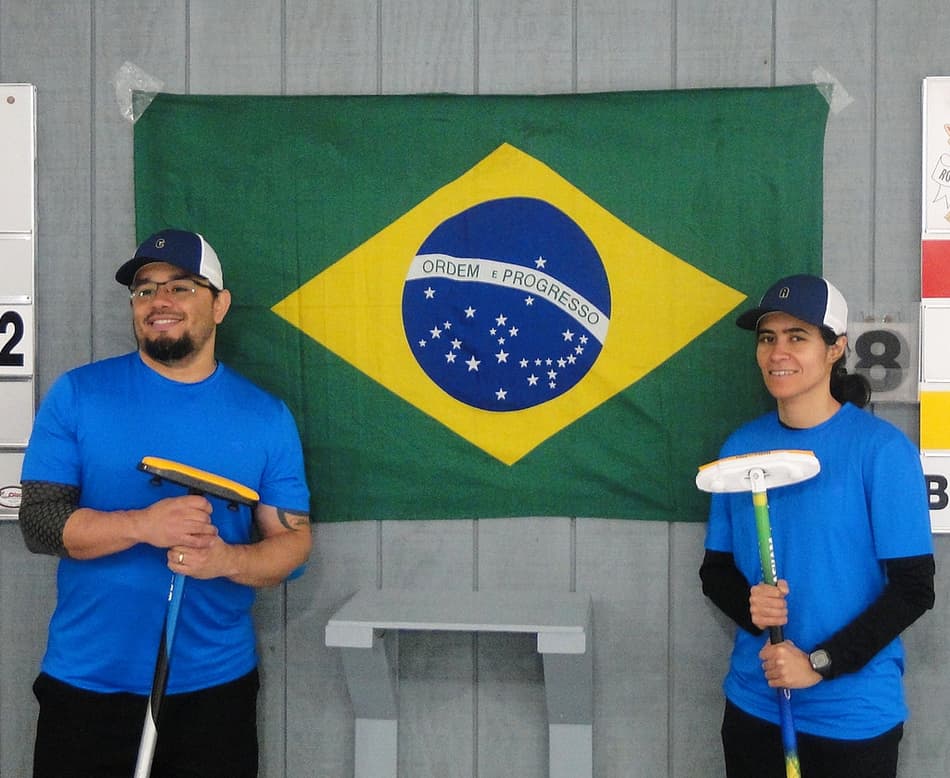 Brasil estreia sábado no Mundial de Curling de Duplas Mistas