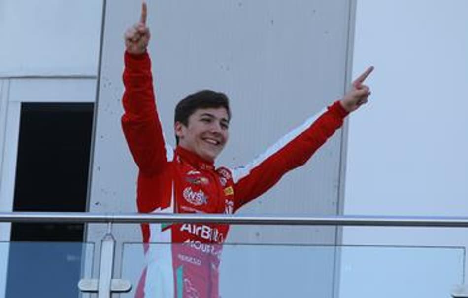 Piloto da Academia Ferrari TNT, Enzo Fittipaldi vence no Red Bull Ring na F4 Alemã