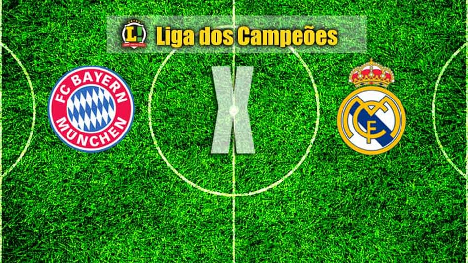 Duelo de gigantes! Bayern e Real fazem confronto dos favoritos