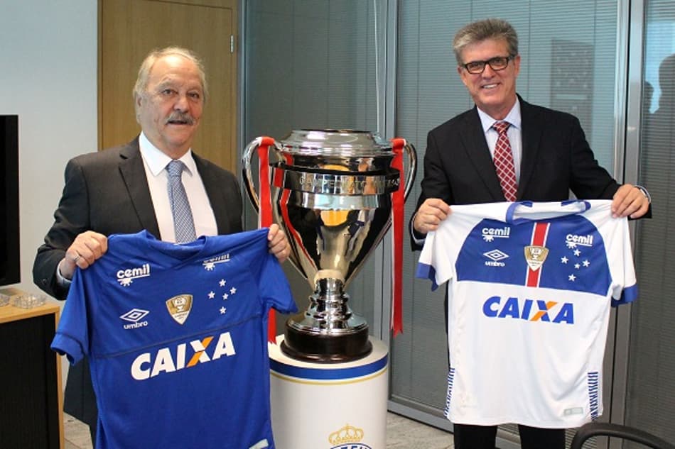 Cruzeiro acerta renovação de contrato com a Caixa