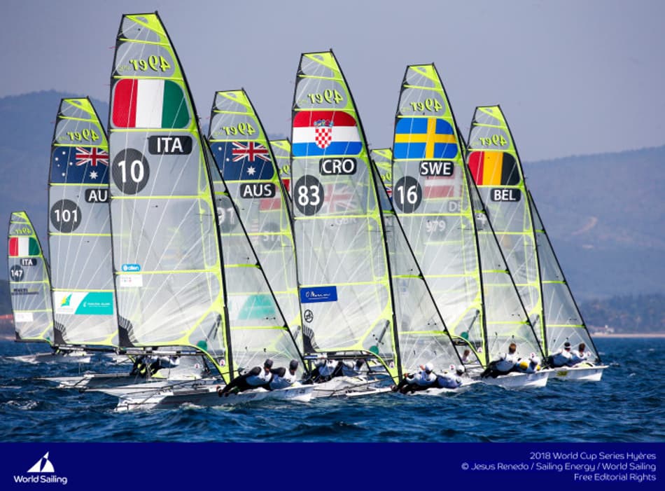 Vela: Jorge Zarif vence regata e é destaque no 1º dia de Copa do Mundo