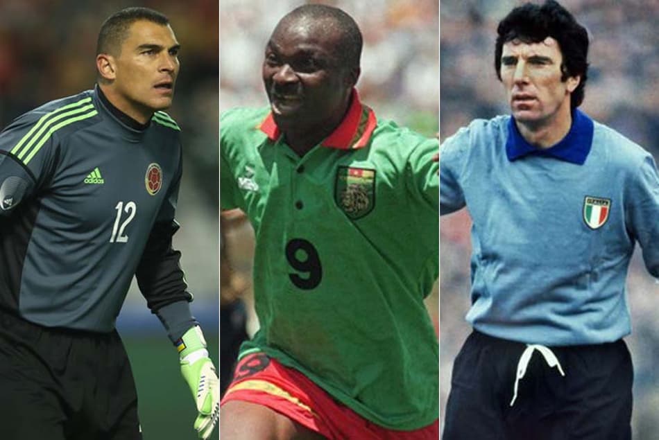 Veja os jogadores mais velhos a disputarem uma Copa do Mundo