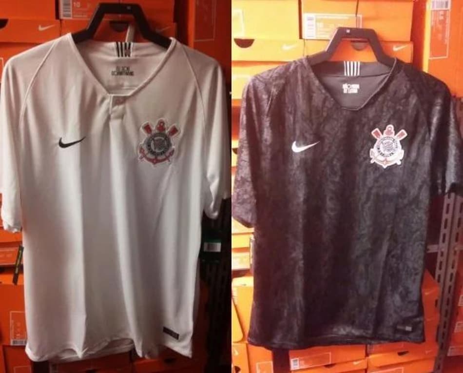Novas camisas 1 e 2 do Corinthians têm fotos vazadas na internet. Confira!