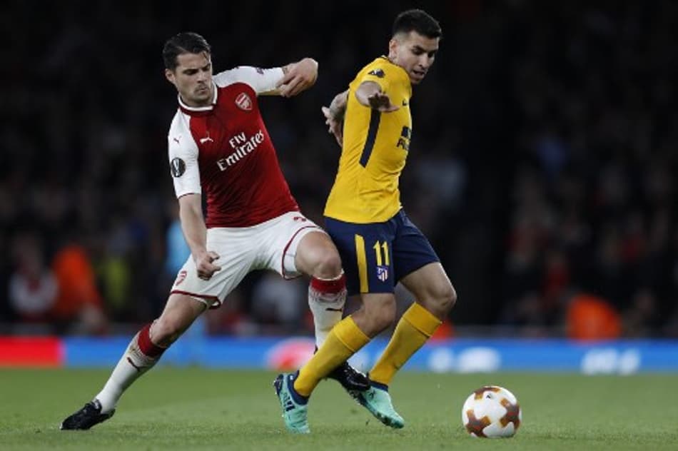 Com um a menos, Atlético de Madrid arranca empate do Arsenal