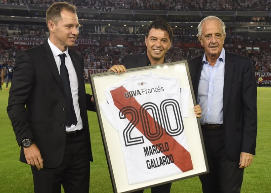 Marcelo Gallardo alcança marca importante no comando do River Plate