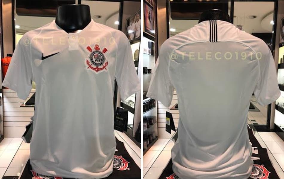 Novas camisas do Corinthians têm imagens em alta vazadas; lançamentos nesta quarta