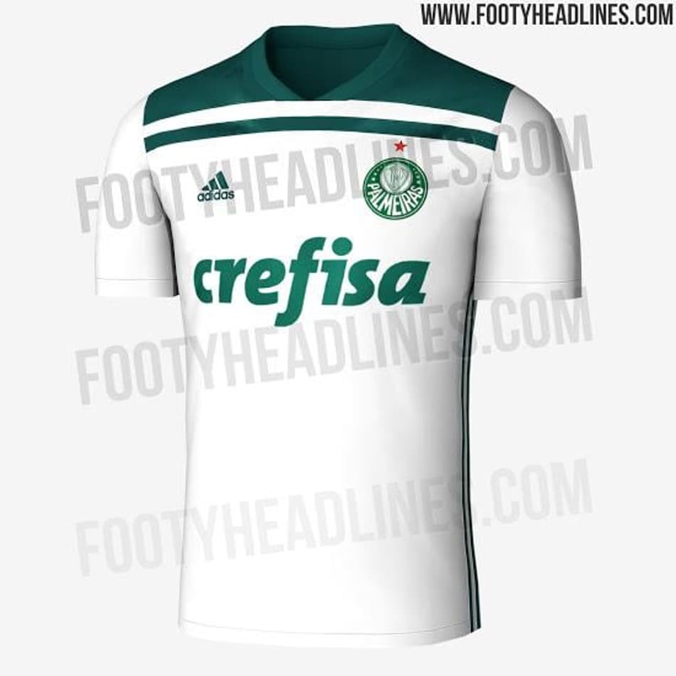 Nova camisa 2 do Palmeiras vaza na internet. Confira imagens da peça