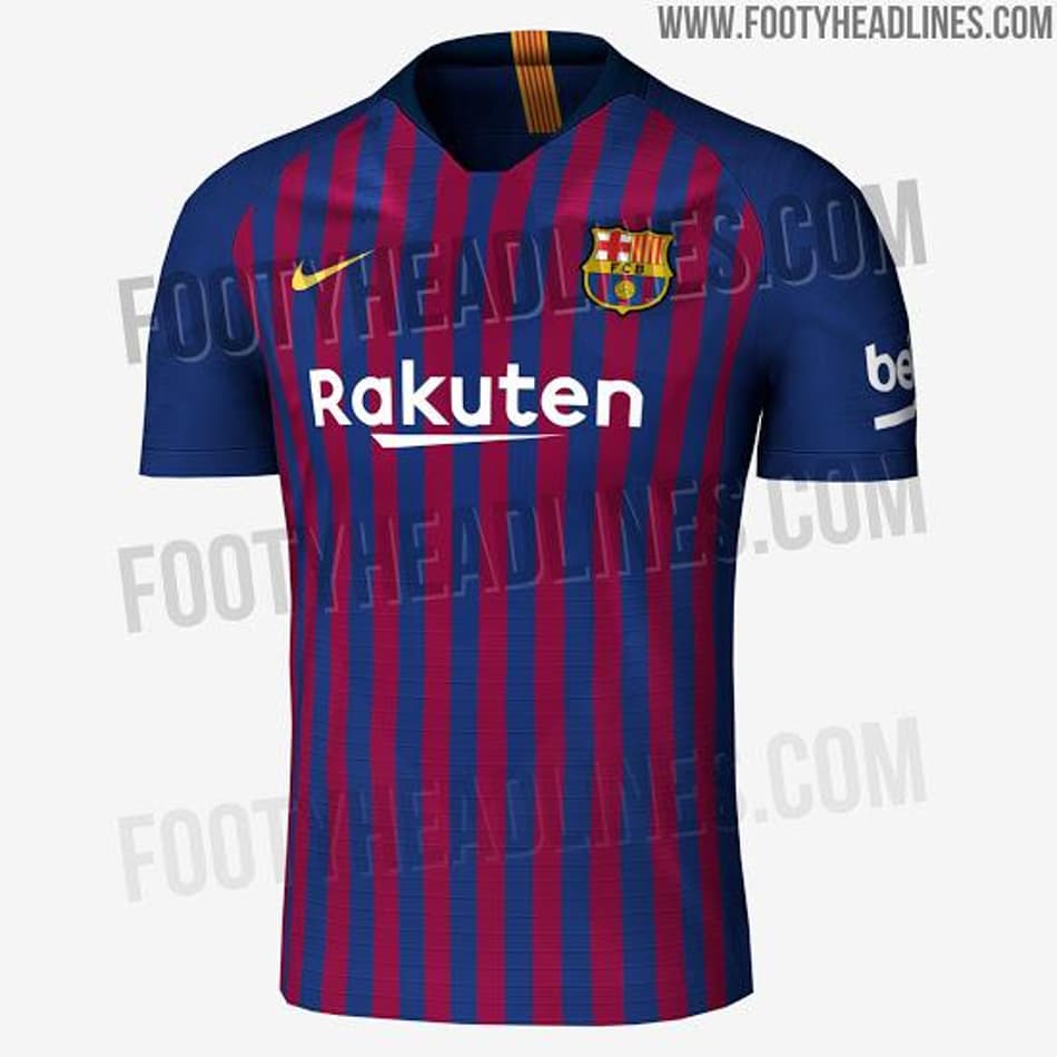Barcelona, Arsenal, Borussia Dortmund e Everton têm novas camisas 1 reveladas