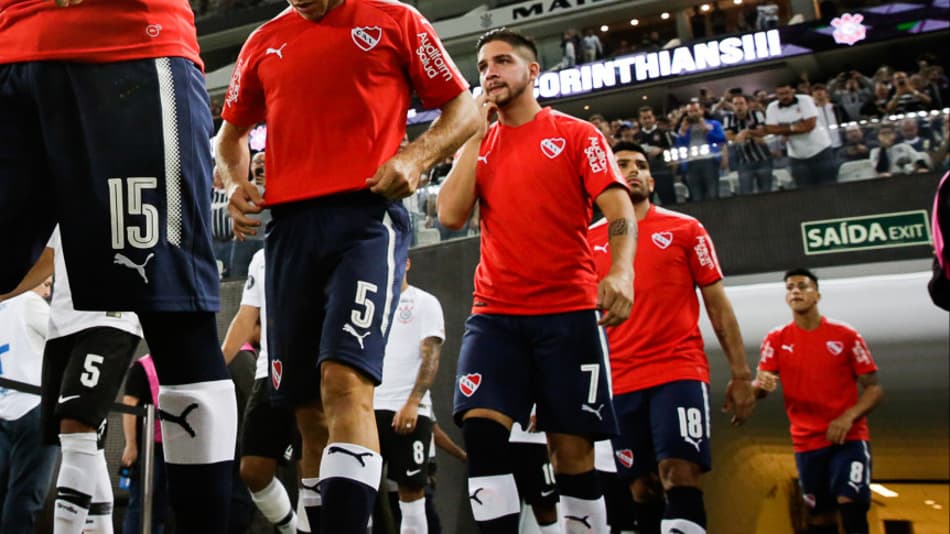 Autor de um dos gols do Independiente, Martín Benítez desabafa após vitória