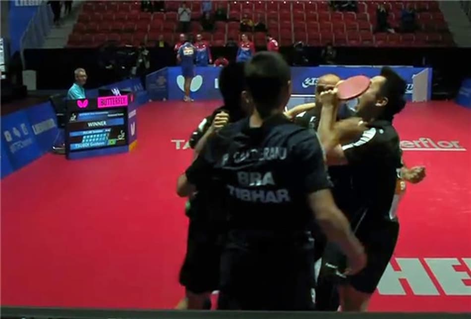 Brasil vence no Mundial de Equipes de Tênis de Mesa e faz história