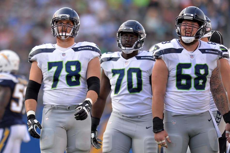 Acredite, a linha ofensiva do Seahawks deve melhorar muito