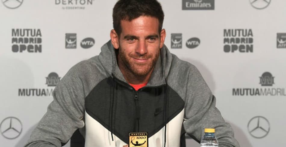 Del Potro busca subir no ranking e interromper favoritismo de Nadal