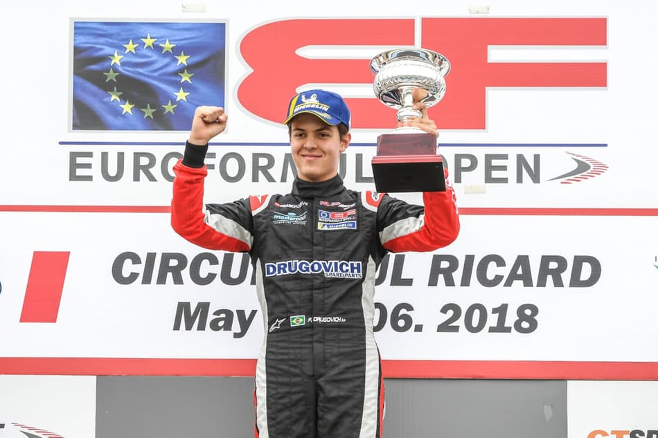 Euroformula F3 Open: Drugovich conquista terceira vitória em fim de semana “perfeito”