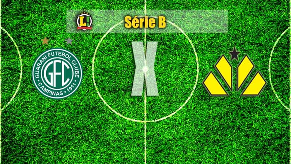 Em busca de recuperação, Guarani e Criciúma se enfrentam na Série B