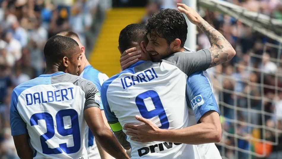 Após goleada, Dalbert sonha com vaga da Inter na Liga dos Campeões