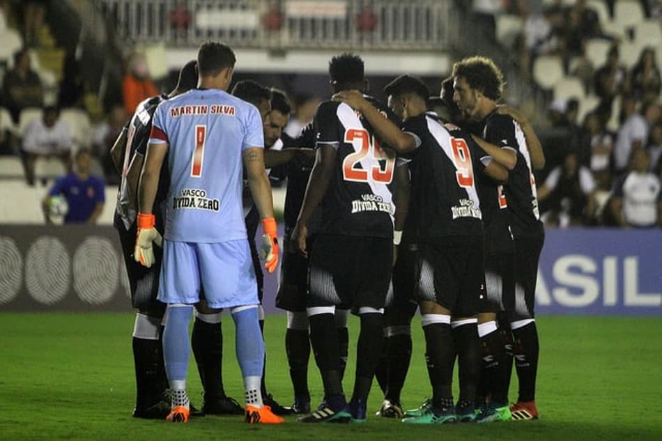 Elenco do Vasco em São Januário