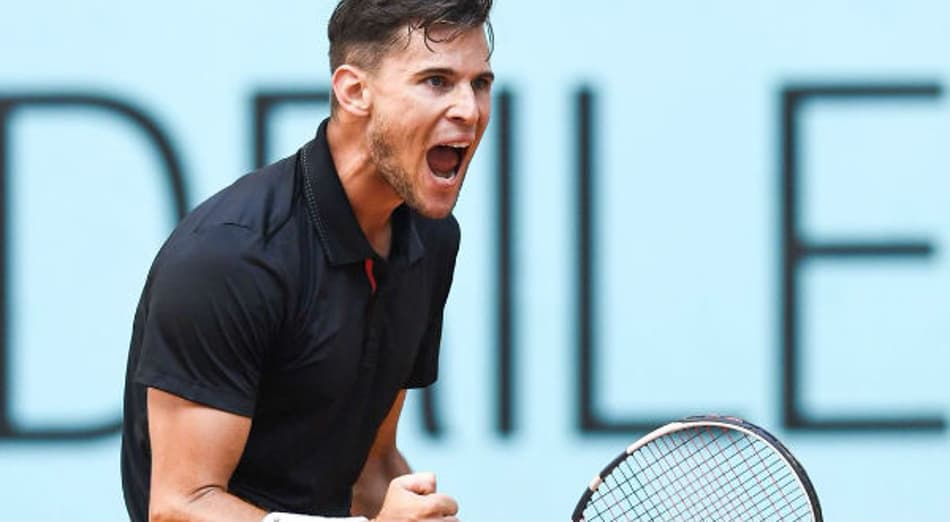 Thiem joga muito e acaba com recorde de Nadal no saibro