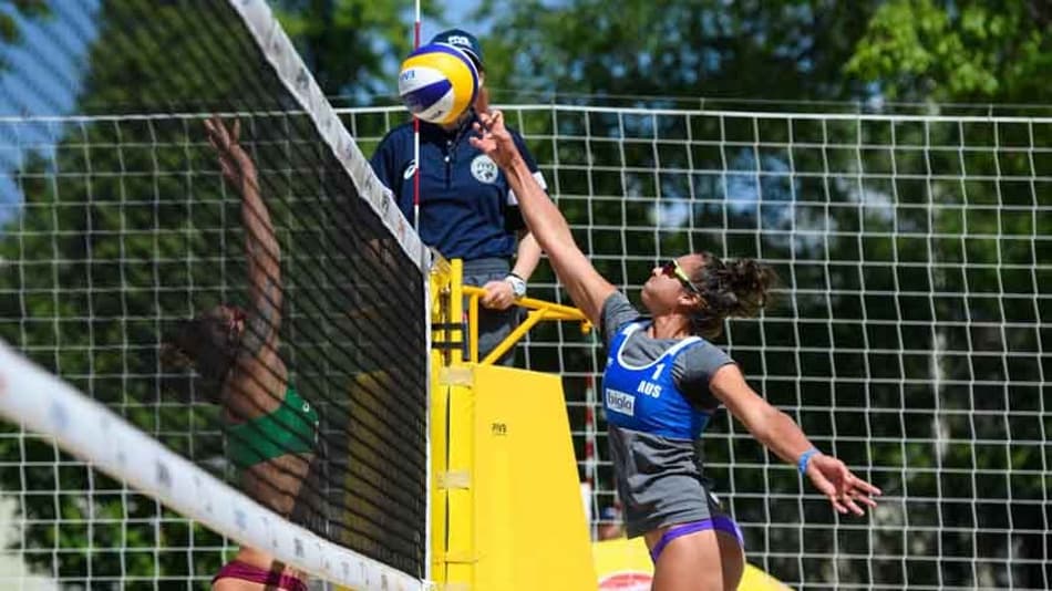 CIRCUITO MUNDIAL: Elize Maia/Maria Clara e Josi/Lili vão às oitavas de final na etapa da Suíça