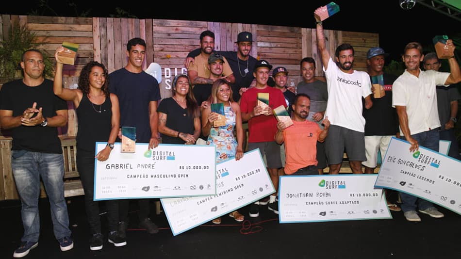 Definidos os Campeões do Oi Digital Surf