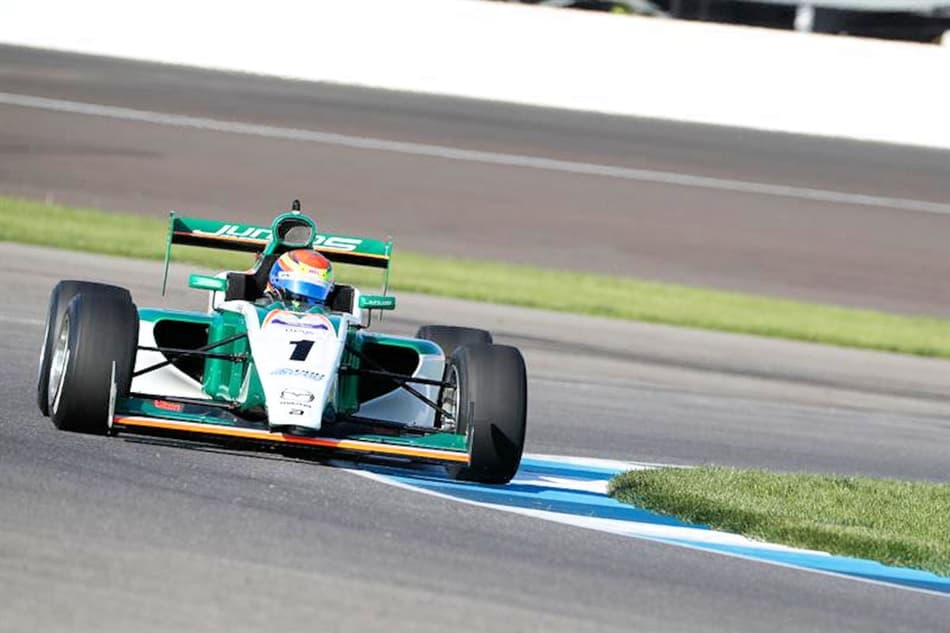 Pro Mazda: Carlos Cunha Filho é o quarto no misto de Indianápolis