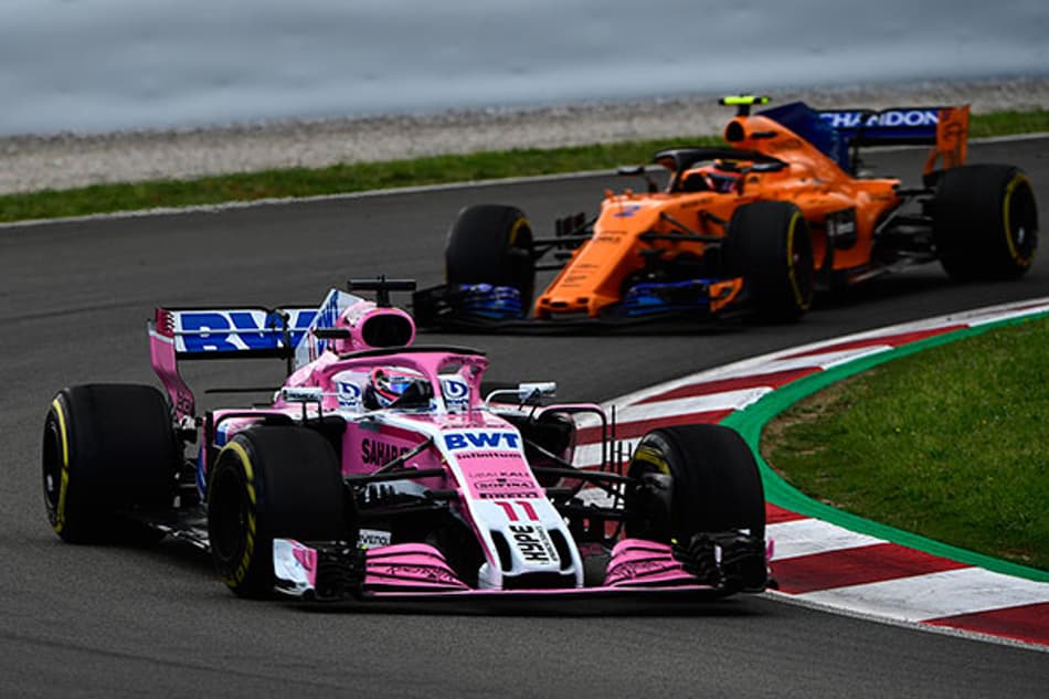 Sergio Perez recupera pontos pela Force India depois de abandono de Esteban Ocon