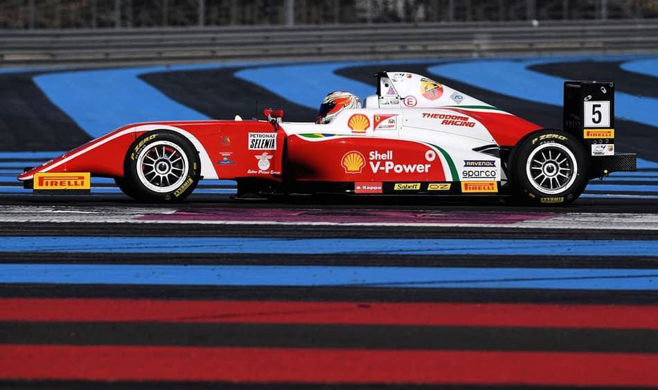 Gianluca Petecof anda bem na chuva em Paul Ricard e é o melhor estreante na Fórmula 4 Italiana