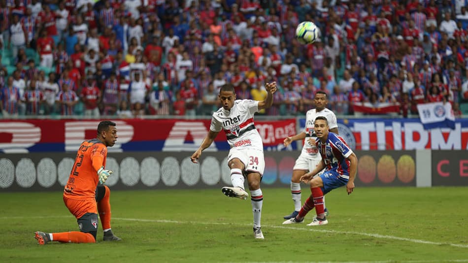 Último jogo: 3/5/2018 - Bahia 2x2 São Paulo - 5ª rodada do Brasileirão