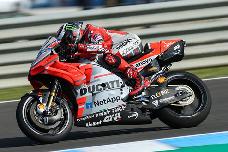 Jorge Lorenzo testa novo chassis da Ducati no teste em Mugello