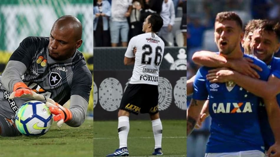 Super-Raio X: Botafogo, Corinthians e Cruzeiro dominam a Seleção da 5ª Rodada do Brasileirão-2018