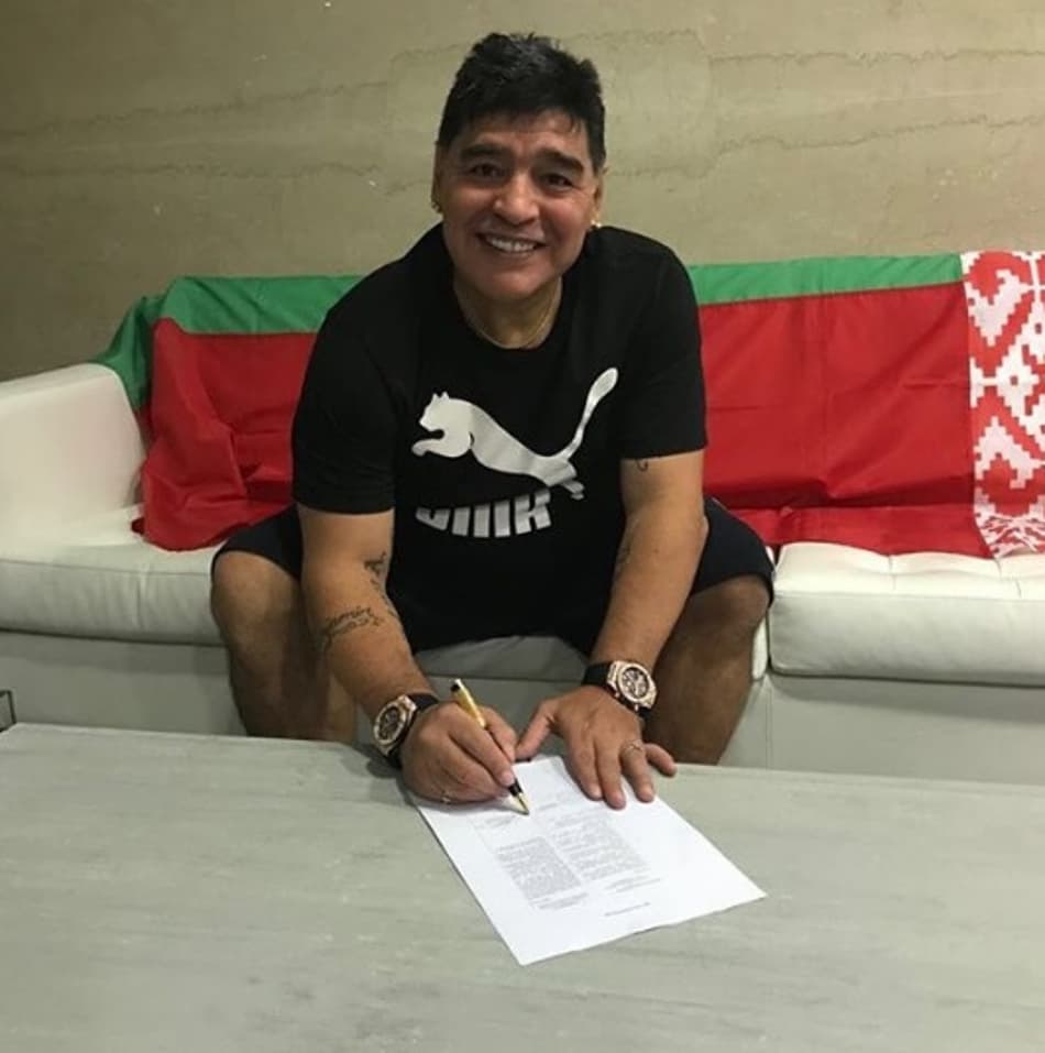 Clube da Europa tem Maradona se tornando presidente
