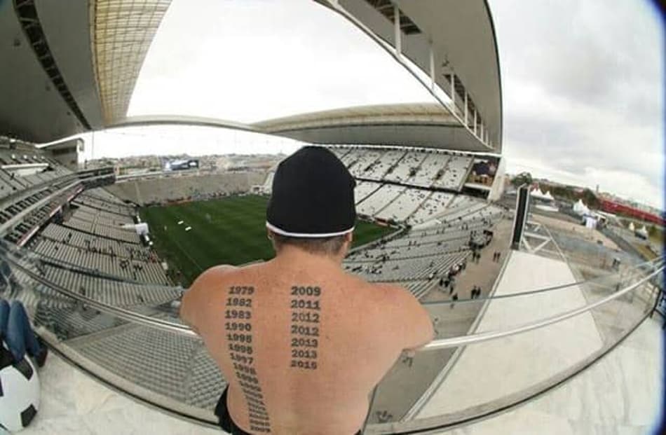 Nos quatro anos da Arena Corinthians, torcedor conta como nunca perdeu um jogo no estádio