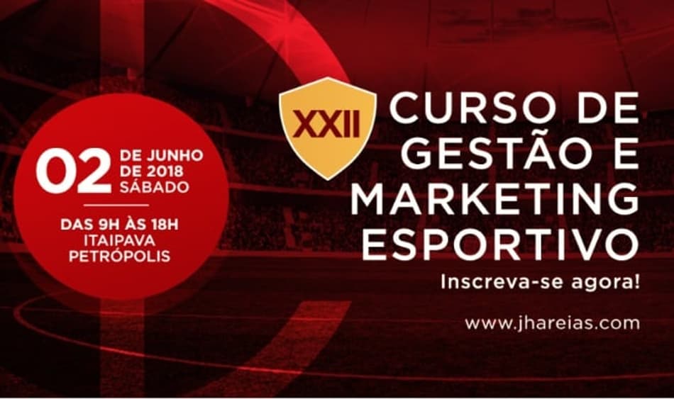 João Henrique Areias leva curso de Marketing Esportivo a Petrópolis
