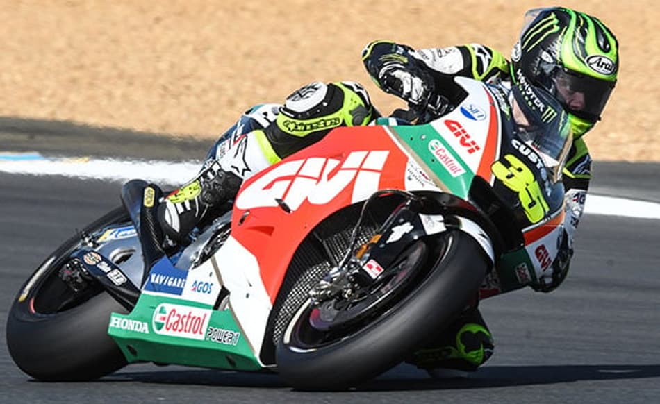 Cal Crutchlow escapa de “grande lesão”, mas pode ficar de fora da etapa francesa da MotoGP após queda