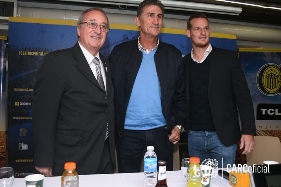 Edgardo Bauza é apresentado oficialmente no Rosario Central