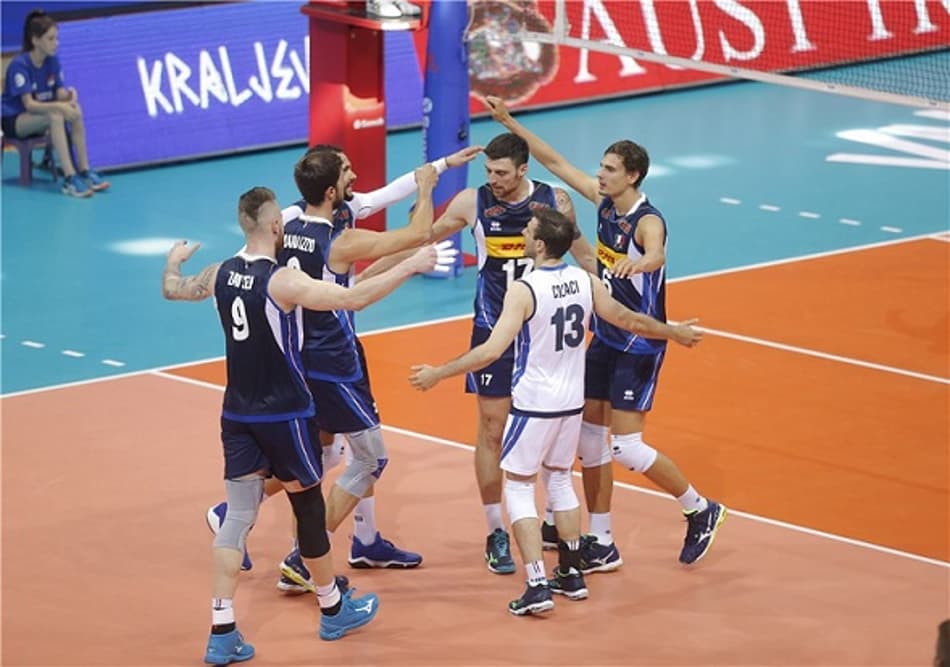 Zaytsev brilha e Brasil perde para a Itália na Liga das Nações