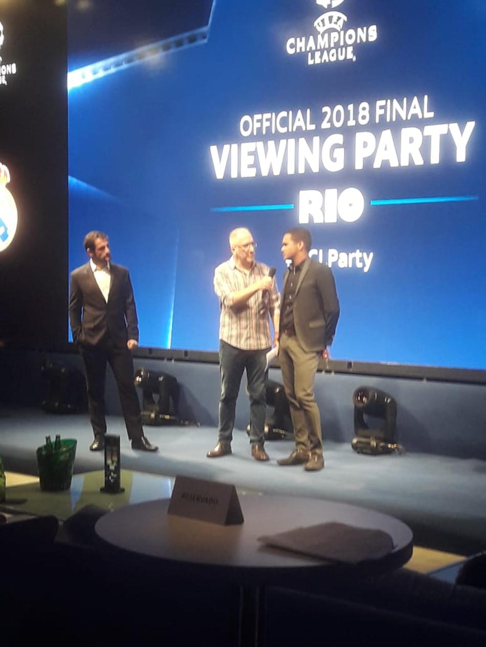 Evento da Uefa reúne grandes personalidades no Rio de Janeiro