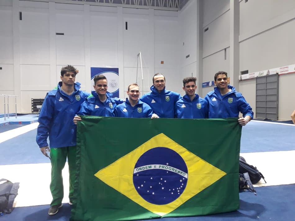 Brasil conquista três medalhas na ginástica artística em Cochabamba