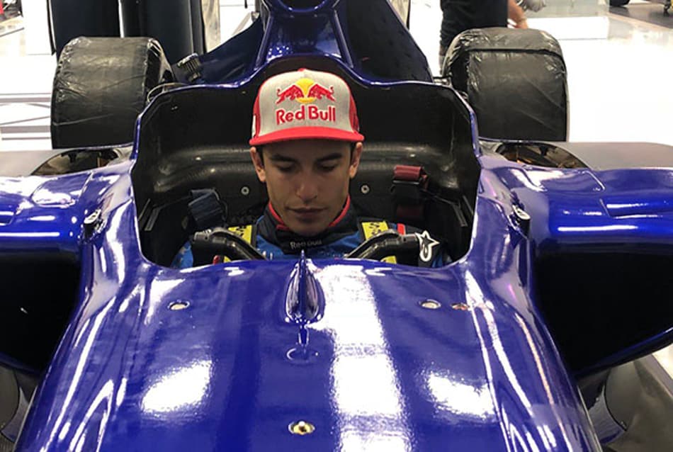 Marc Márquez já tem seu banco para pilotar na Fórmula 1