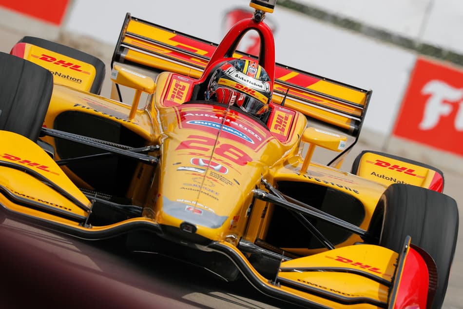 Hunter-Reay lidera sexta-feira da IndyCar em Mid Ohio; Fittipaldi é o melhor brasileiro na P18