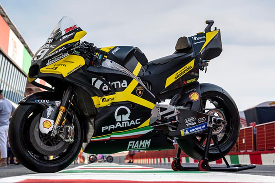 Alma Pramac veste as cores da Lamborghini para o GP da Itália