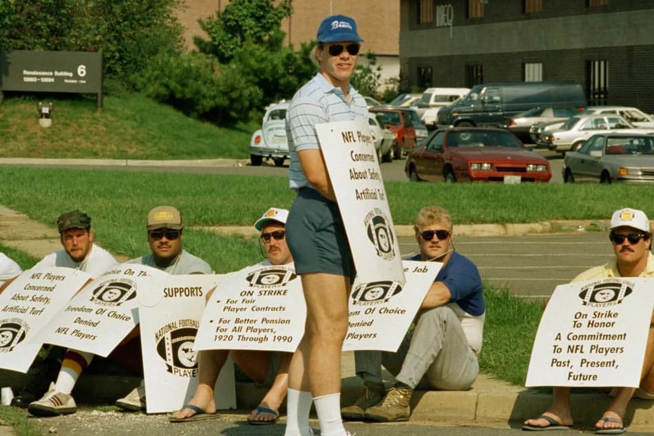 A greve dos jogadores de 1987