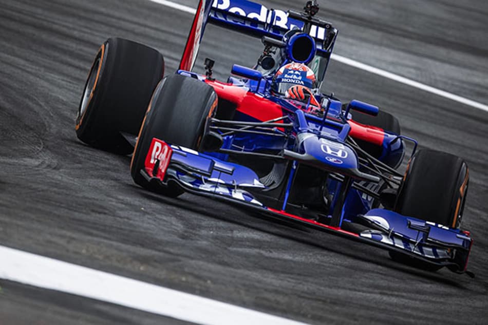 Marc Márquez testa carro da Toro Rosso no Red Bull Ring