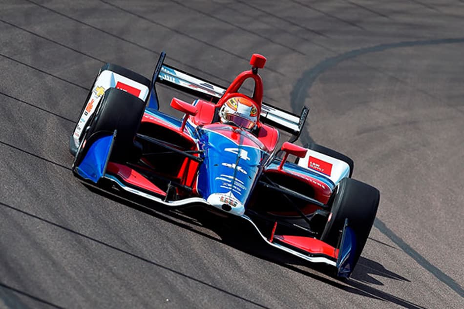 Em Pocono, Matheus Leist é destaque novamente em prova de 500 Milhas na Indy
