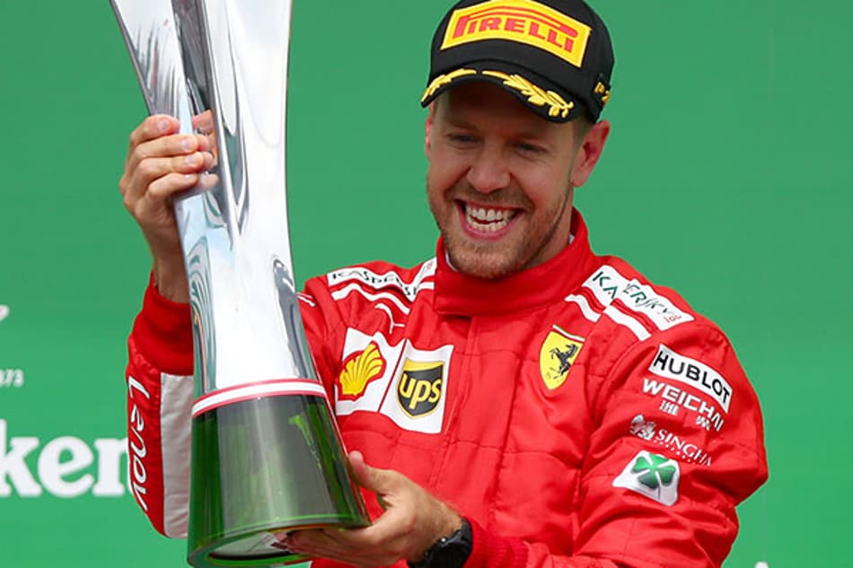 Vettel orgulhoso da sua 50ª vitória, conquistada no Circuito Gilles Villeneuve