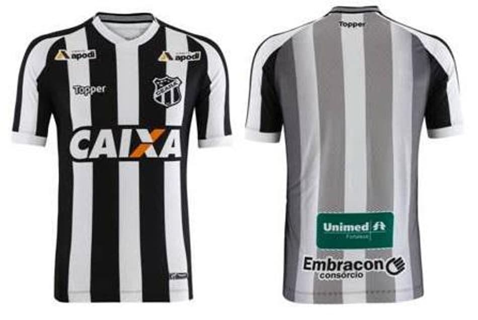 Ceará ganha novas camisas 1 e 2 para a temporada; veja imagens das peças
