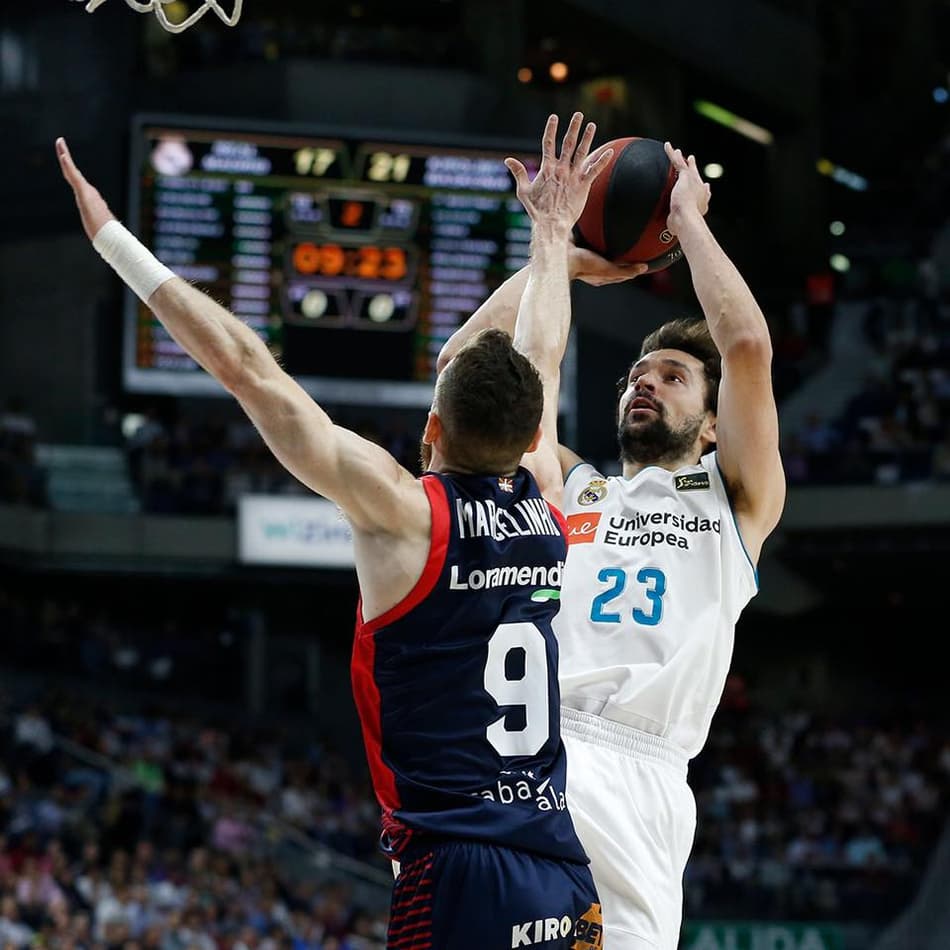 Baskonia, de Huertas, bate Real Madrid no jogo 1 da final da Liga ACB