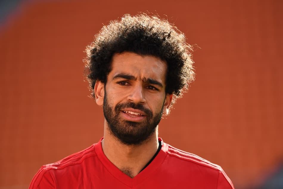 Salah em treino do Egito