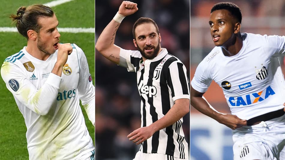 Bale, Higuaín, Rodrygo… Veja o que rolou no vaivém desta sexta-feira