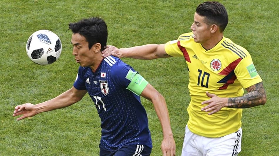 Retrospecto da Colômbia contra europeus no Mundial não é animador