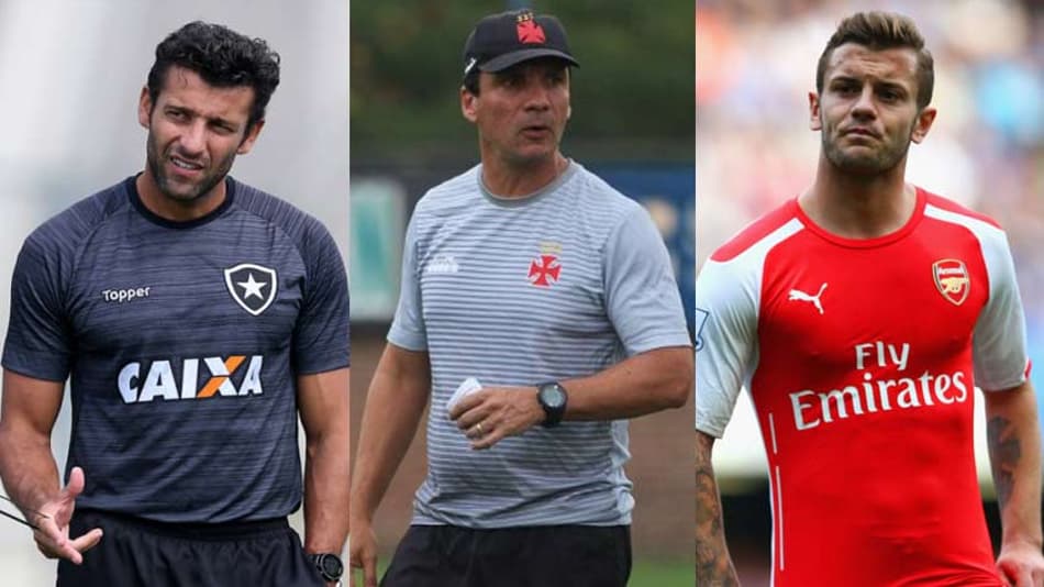 Valentim, Zé Ricardo, Wilshere… Veja o que rolou no vaivém desta terça